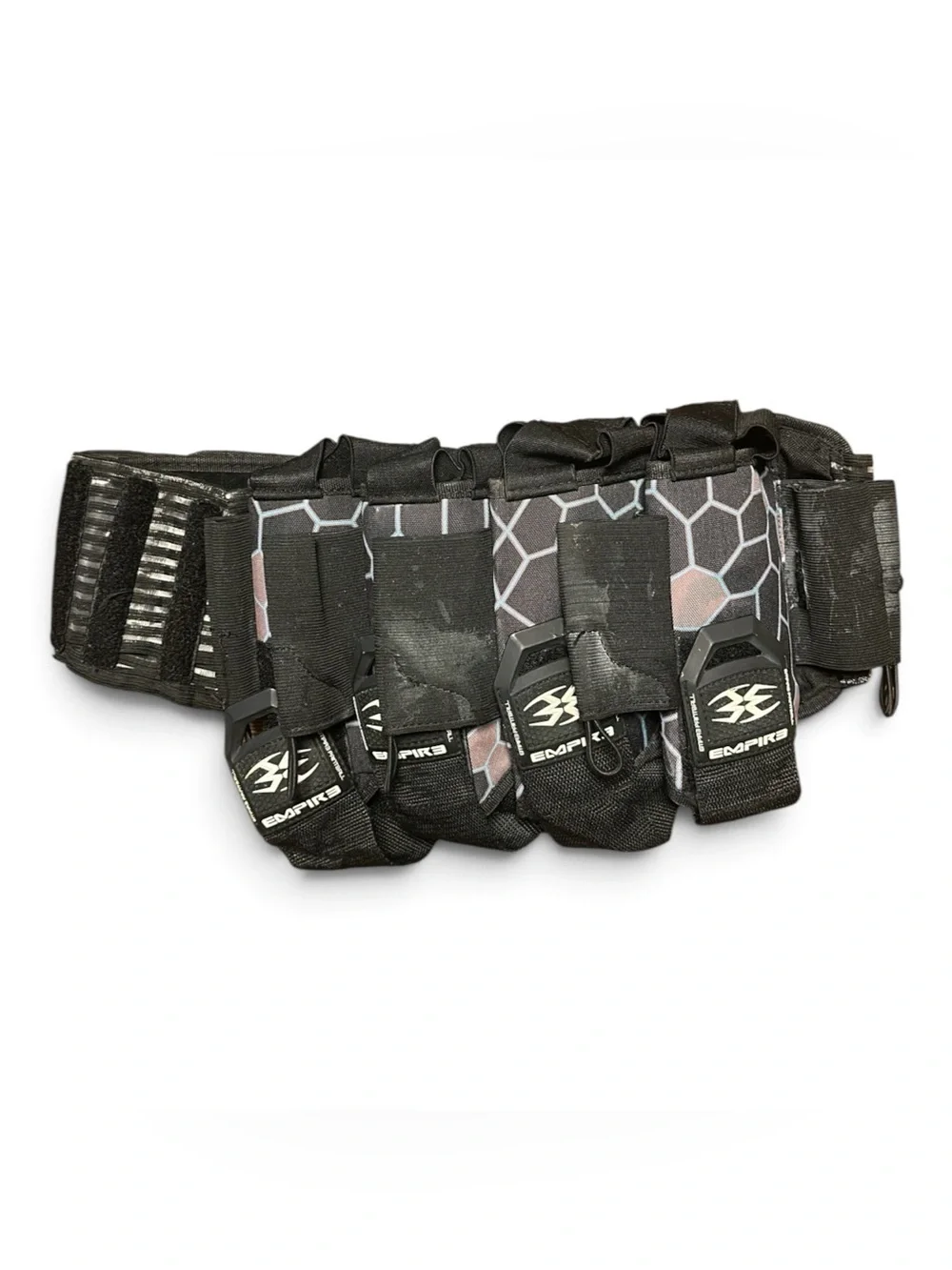 Empire Action Pack 4+7 Paintball Pod Harness Komodo Sky Black Blue